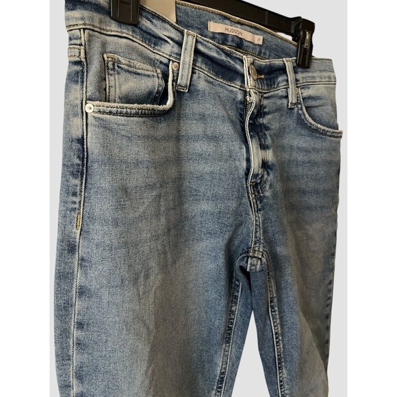 Hudson Lana Slim Boyfriend Rolled Cuff Ankle Jeans Denim Women’s Size 27 NWT - Picture 7 of 10